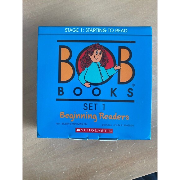 Bob Books - Set 1: Beginning Readers Box Set | Phonics, Ages 4 and up NIB - Picture 1 of 7